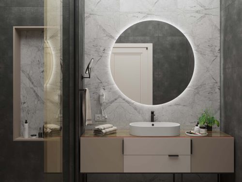 Dizajnové zrkadlo do kúpeľne C3