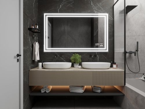 Kúpeľňové LED zrkadlo Artalo M3 premium