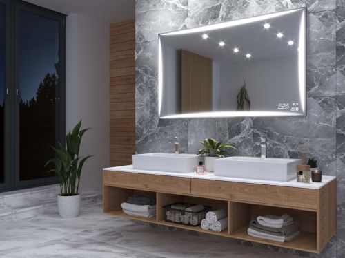 Smart zrkadlo na stenu do kúpeľne M5 premium