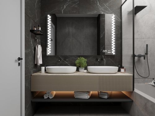 Artalo dizajnové kúpeľňové zrkadlo M8 premium